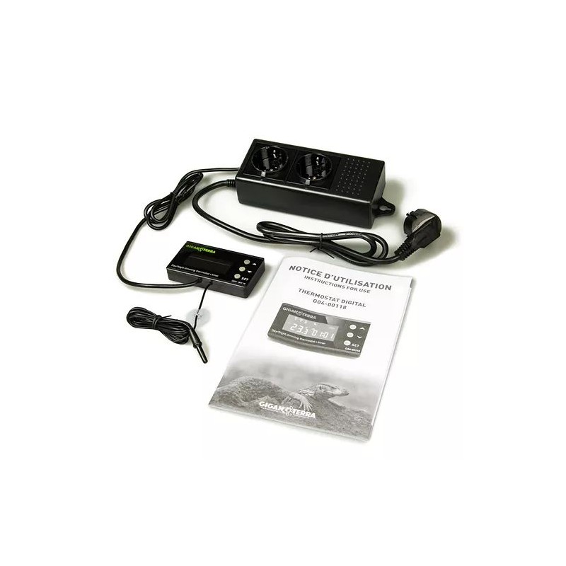 Thermostat digital Dimming Jour/Nuit avec Timer Giganterra à 75,9...