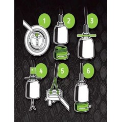 Douille Céramique 250W/E27 - Giganterra à 14,95 € - Giganterra - G04-00116 - Spots: eclairages de jour et de nuit