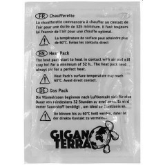 Chaufferette 32h - Giganterra à 1,95 € - Giganterra - G04-00027 - Chauffage de fond