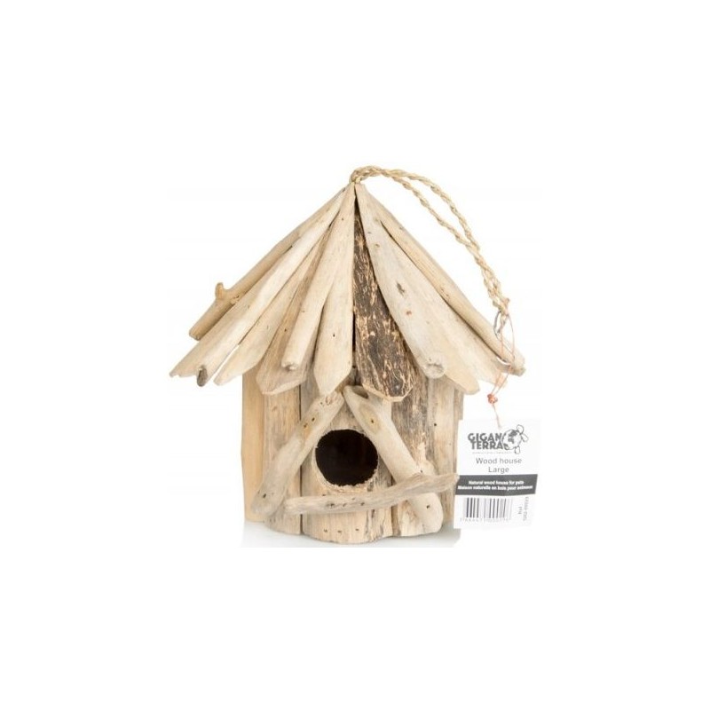 Wood House L 12cm - Giganterra G02-00029 Giganterra 14,90 € Ornibird