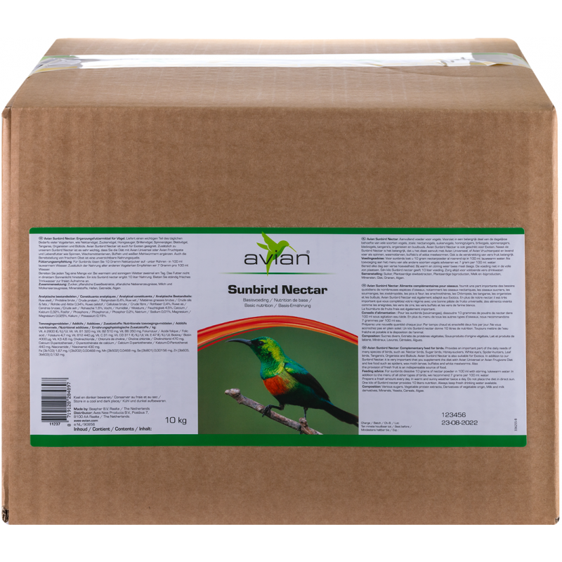 Sunbird Nectar 10kg - Avian 11237 Avian 213,65 € Ornibird