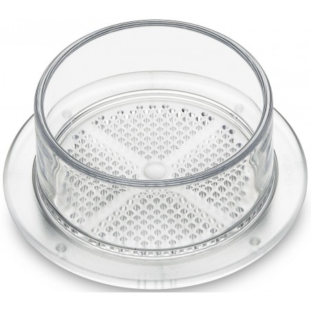 Mangeoire ronde à trous avec base en plastique - Idia à 1,00 € - IDIA RP - OFC2.10 - Mangeoires
