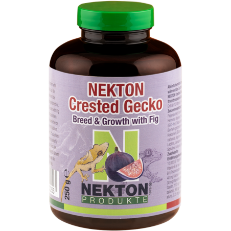 Nekton-Crested Gecko Breed & Growth avec figue 100gr - Nekton à 14,95 € - Nekton - 232100 - Vitamines et suppléments