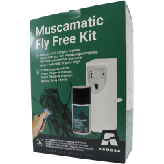 Kit de diffusion automatique d’insecticides Muscamatic Fly Free - Armosa 2IN005002 ARMOSA 59,45 € Ornibird