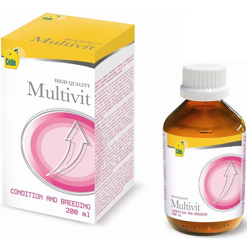 Multivit Vitamines 200ml - Cédé 4501 Cédé 11,00 € Ornibird