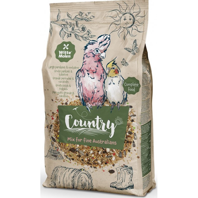 Country Grande Perruche 2,5kg - Witte Molen