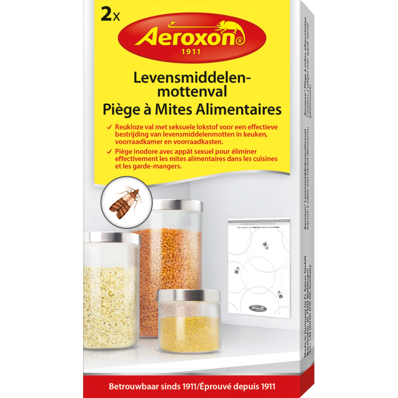 Aeroxon Piège à Mites Alimentaires 2 pcs - BSI à 6,00 €