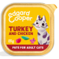 Patée pour chat Dinde et poulet 85gr - Edgard & Cooper