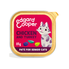 Patée pour chat Senior Poulet et Dinde 85gr - Edgard & Cooper 641176 Edgard & Cooper 1,30 € Ornibird