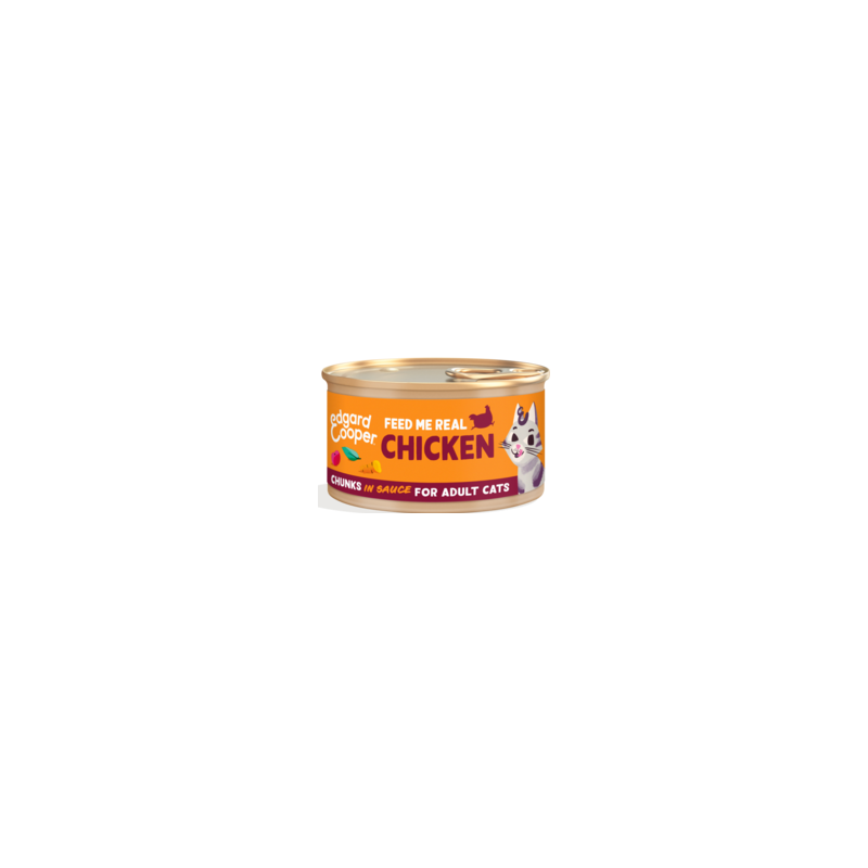 Morceaux en sauce pour Chat Poulet 85gr - Edgard & Cooper 640629 Edgard & Cooper 1,50 € Ornibird Morceaux en sauce pour Chat Poulet 85gr - Edgard & Cooper 640629 Edgard & Cooper 1,50 € Ornibird