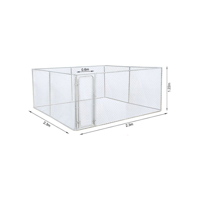 Enclos métal 230x230x122cm