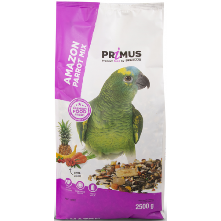 Amazone Perroquets Mix 2,5kg - Primus à 9,85 € - Kinlys - 12182 - Perroquets