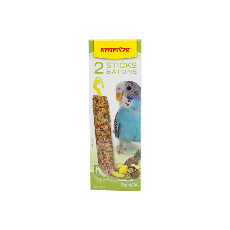 2 Sticks Perruches Tropical - Benelux 16245 Kinlys 1,90 € Ornibird