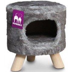 Victoria Gris 45cm - Petrebels à 71,50 € - Petrebels - 26908 - Arbre à chat & griffoir