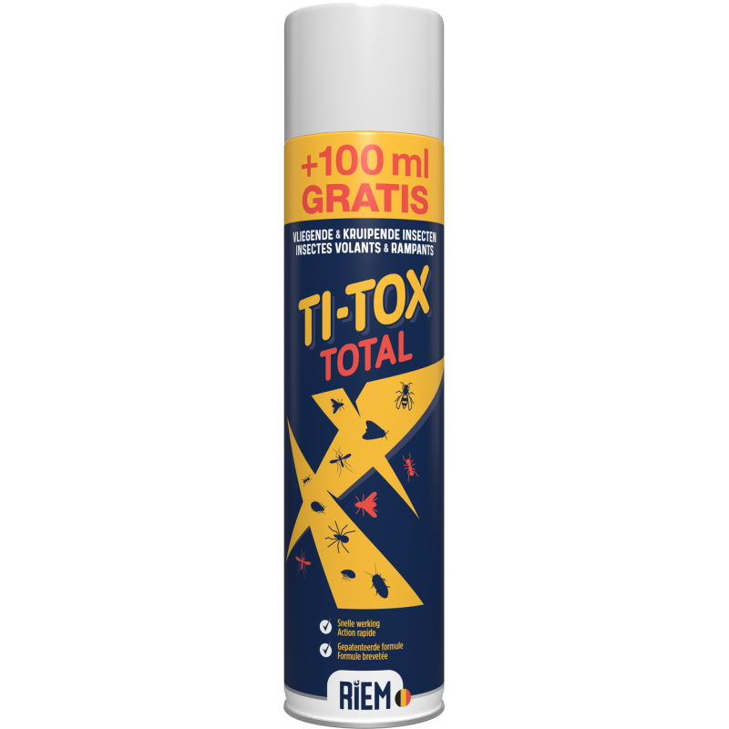 Ti-Tox Total Insecticide volants et rampants 500ml + 100ml - Riem Ti-Tox Total Insecticide volants et rampants 500ml + 100ml - Riem