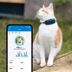 Collier GPS pour chats Tractive GPS CAT 4 Bleu nuit à 50,40 €