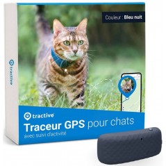 Collier GPS pour chats Tractive GPS CAT 4 Bleu nuit TRAMINDB Tractive 50,40 € Ornibird