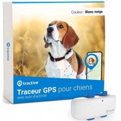 Collier GPS pour chiens Tractive GPS DOG 4 Blanc neige TRNJAWH Tractive 50,40 € Ornibird