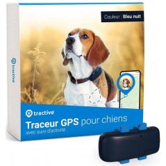 Collier GPS pour chiens Tractive GPS DOG 4 Bleu nuit TRNJADB Tractive 50,40 € Ornibird