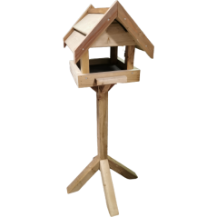 Mangeoire extérieure en bois traité, petit modèle - 221,00 € - Private Label - Ornibird - 1663841196623 - Ornibird SRL
