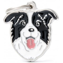 Médaille Chien Border Collie MF03N My Family 18,90 € Ornibird