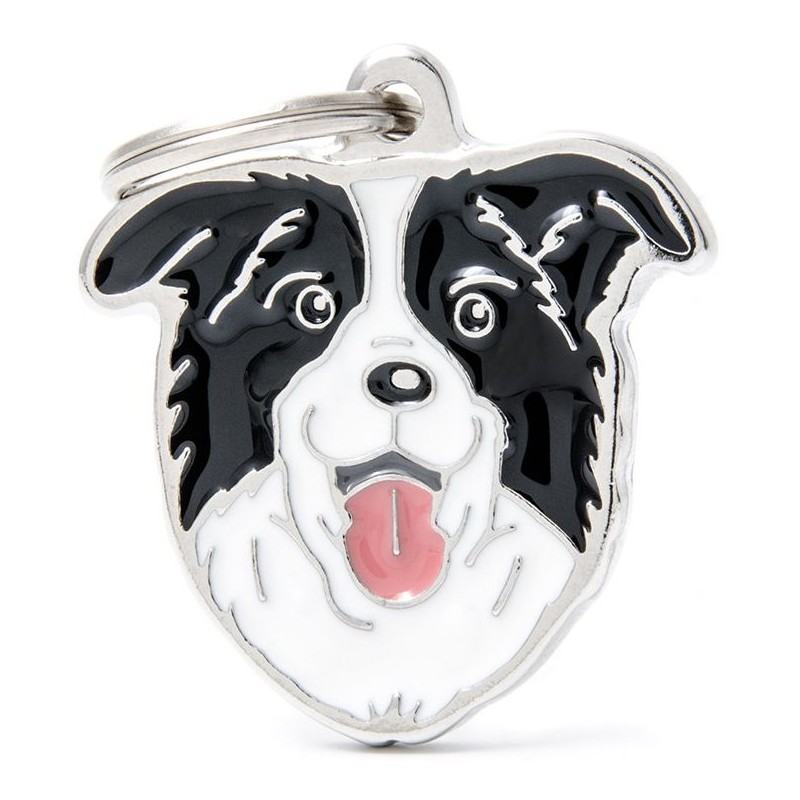 Médaille Chien Border Collie Médaille Chien Border Collie