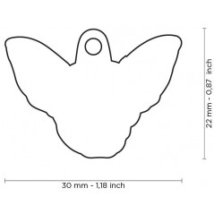 Médaille Chihuahua Crème - 18,90 € - My Family - 8058773270894 - Ornibird SRL
