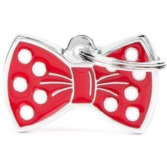Médaille Noeud Papillon Rouge à 18,90 € - My Family - CH08RED - Médaille pour gravure
