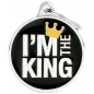 Médaille Cercle Grand " I'm The King " Médaille Cercle Grand " I'm The King "