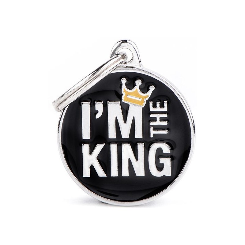 Médaille Cercle Moyen " I'm The King " Médaille Cercle Moyen " I'm The King "