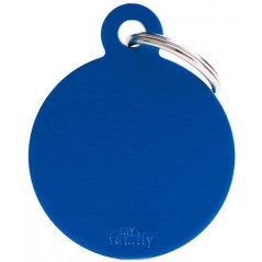 Médaille Basic Cercle Grand Aluminium Bleu MFB18 My Family 9,90 € Ornibird