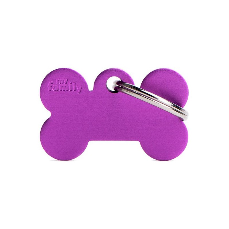 Médaille Basic Os Petit Aluminium Violet MFB51 My Family 10,90 € Ornibird