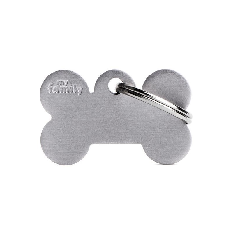 Médaille Basic Os Petit Aluminium Gris Médaille Basic Os Petit Aluminium Gris