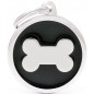 Médaille Classic Os Grand Rond Noir Médaille Classic Os Grand Rond Noir