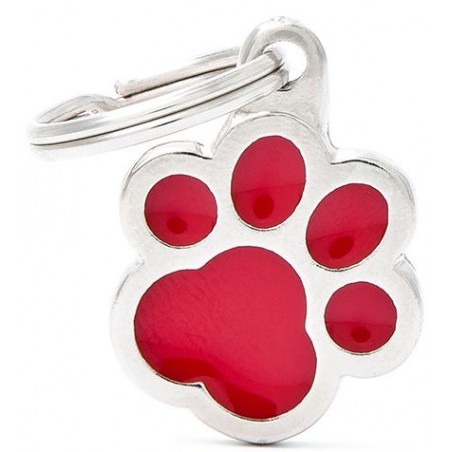Médaille Classic Patte Rouge à 16,90 € - My Family - MF41 - Médaille pour gravure