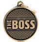 Médaille Cercle Grand " The Boss " Laiton Anglais Médaille Cercle Grand " The Boss " Laiton Anglais