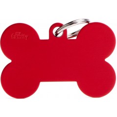 Médaille Basic Os XL Aluminium Noir - 12,90 € - My Family - 8058773273826 - Ornibird SRL
