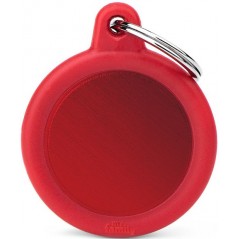 Médaille Gomme Cercle Aluminium Rouge/Rouge HTA04RED My Family 16,90 € Ornibird