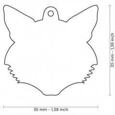 Médaille Renard - 20,90 € - My Family - 8058773276742 - Ornibird SRL