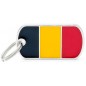 Médaille Drapeau Belgique Médaille Drapeau Belgique