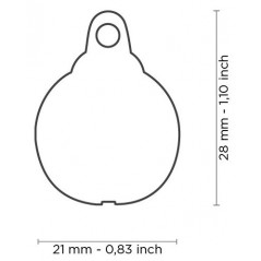 Médaille Coccinelle Petit - 18,90 € - My Family - 8055960256365 - Ornibird SRL