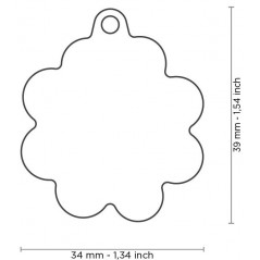 Médaille Marguerite Grand - 18,90 € - My Family - 8051938213439 - Ornibird SRL