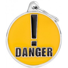 Médaille Cercle Grand " Danger " - 18,90 € - My Family - 8055960259441 - Ornibird SRL