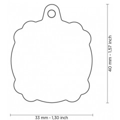 Médaille Crâne Grand - 18,90 € - My Family - 8051938213446 - Ornibird SRL