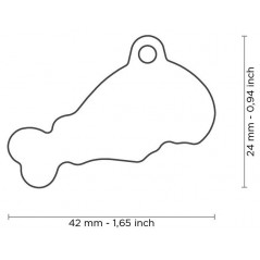 Médaille Food Chicken - 18,90 € - My Family - 8051938216676 - Ornibird SRL