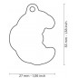 Médaille Food Croissant Médaille Food Croissant