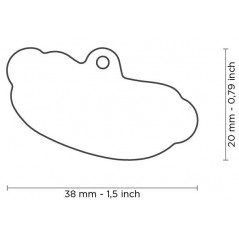 Médaille Food Hot Dog - 18,90 € - My Family - 8051938216683 - Ornibird SRL
