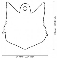 Médaille Chat Maine Coon Silver - 18,90 € - My Family - 3000000170939 - Ornibird SRL