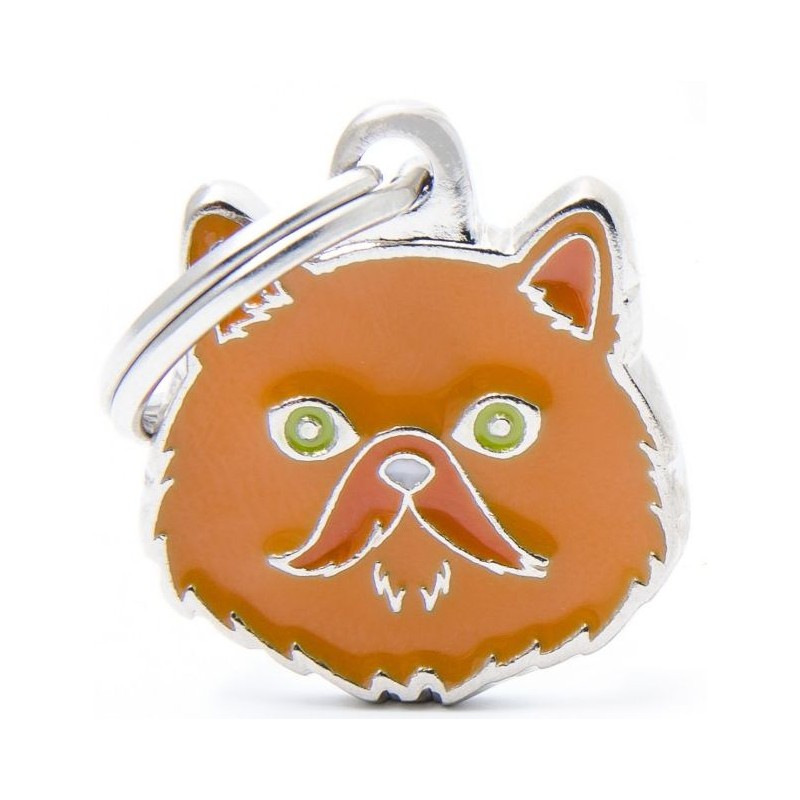 Médaille Chat Persan Rouge Médaille Chat Persan Rouge