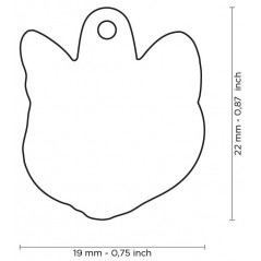 Médaille Chat Chartreux - 18,90 € - My Family - 3000000170960 - Ornibird SRL
